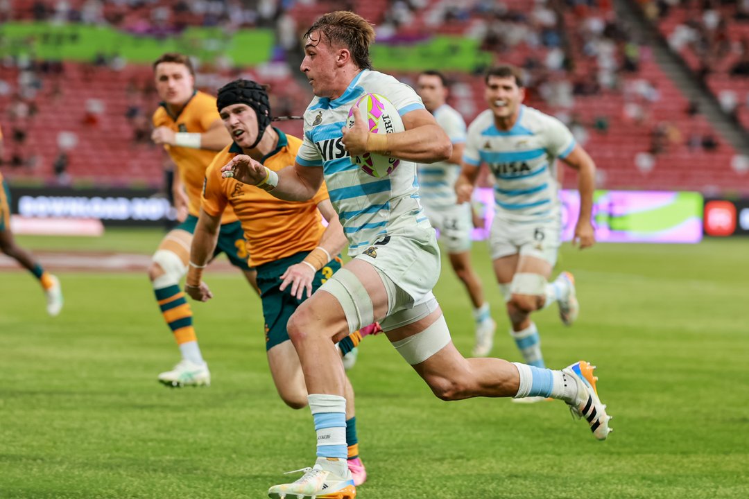 Los Pumas 7s ante Australia en el Seven de Vancouver