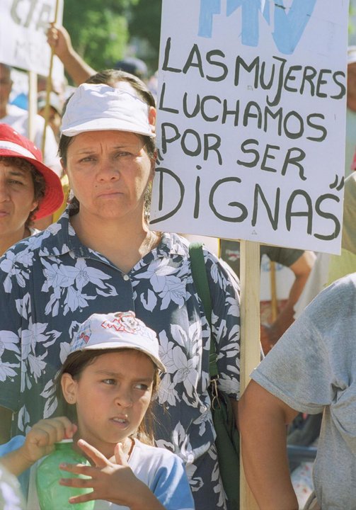 Movilización por el Día Internacional de la Mujer