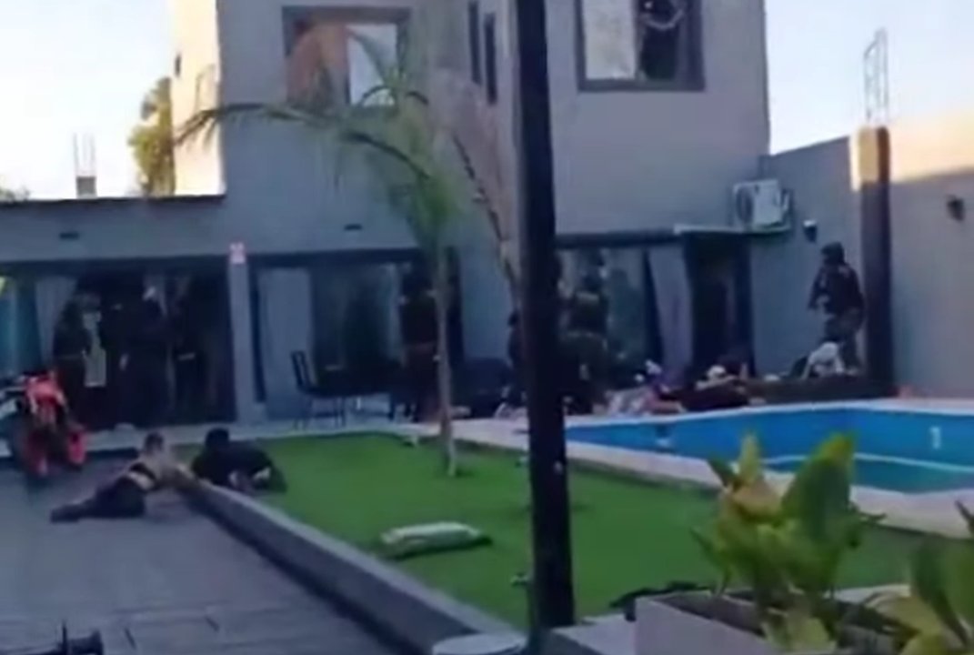 Operativo policial en una quinta de 9 de Abril, Esteban Echeverría