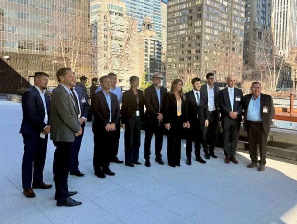 Ignacio Torres expone el potencial productivo y tecnológico de Chubut ante inversores internacionales en Nueva York