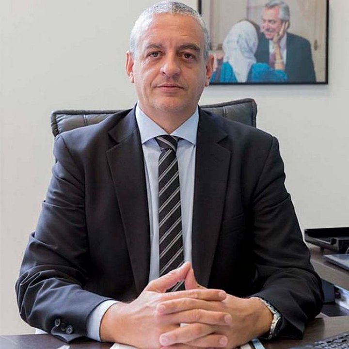 Horacio Pietragalla al ingresar a los tribunales federales