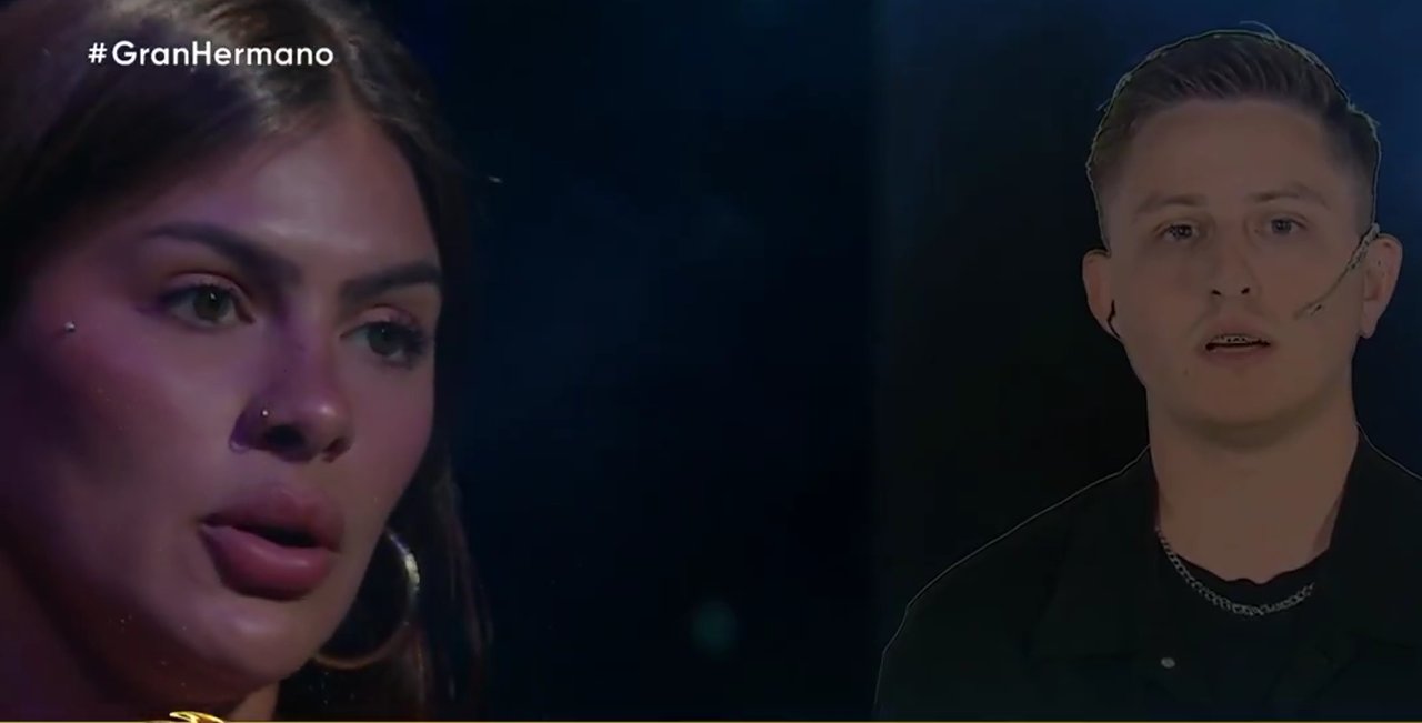 Luana Fernández en la casa de Gran Hermano