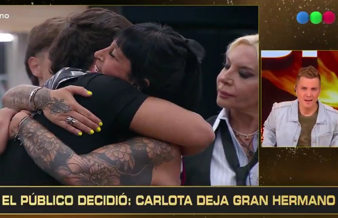 Carlota al momento de su eliminación en Gran Hermano Argentina