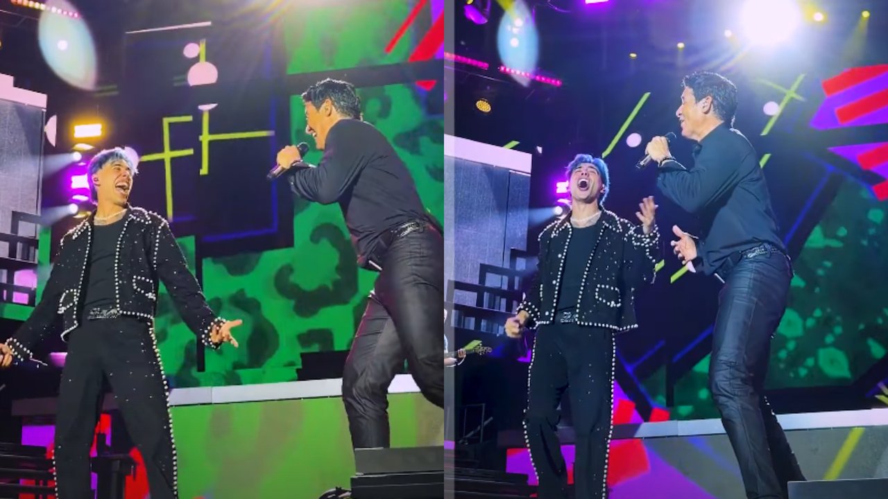 Chayanne durante su gira Bailemos Otra Vez Tour en Argentina