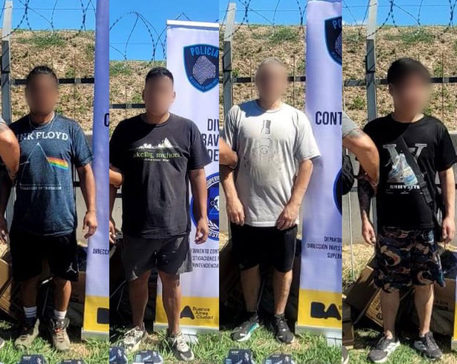 Perfumes árabes falsificados secuestrados en un operativo policial