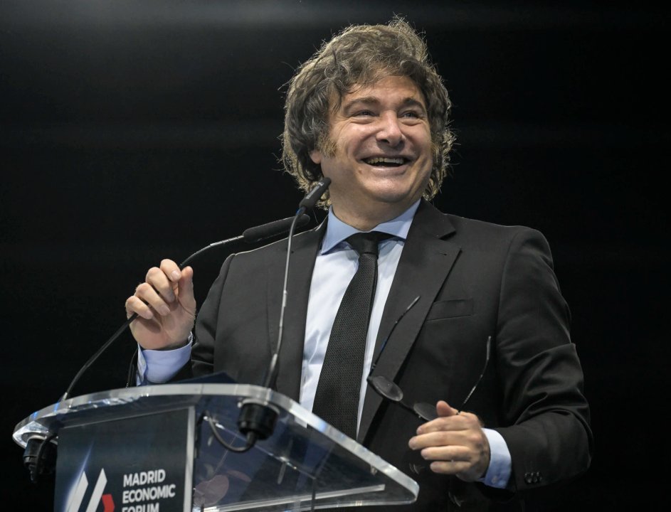 Javier Milei y Viktor Orbán en el marco de la nueva gira internacional del Presidente argentino