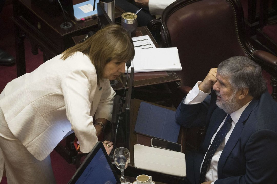 Sesión en el Senado de la Nación Argentina