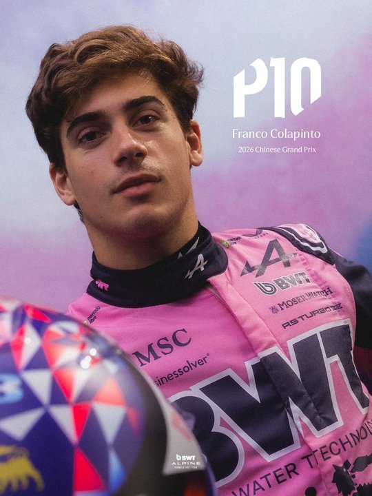 Franco Colapinto durante el Gran Premio de China de Fórmula 1