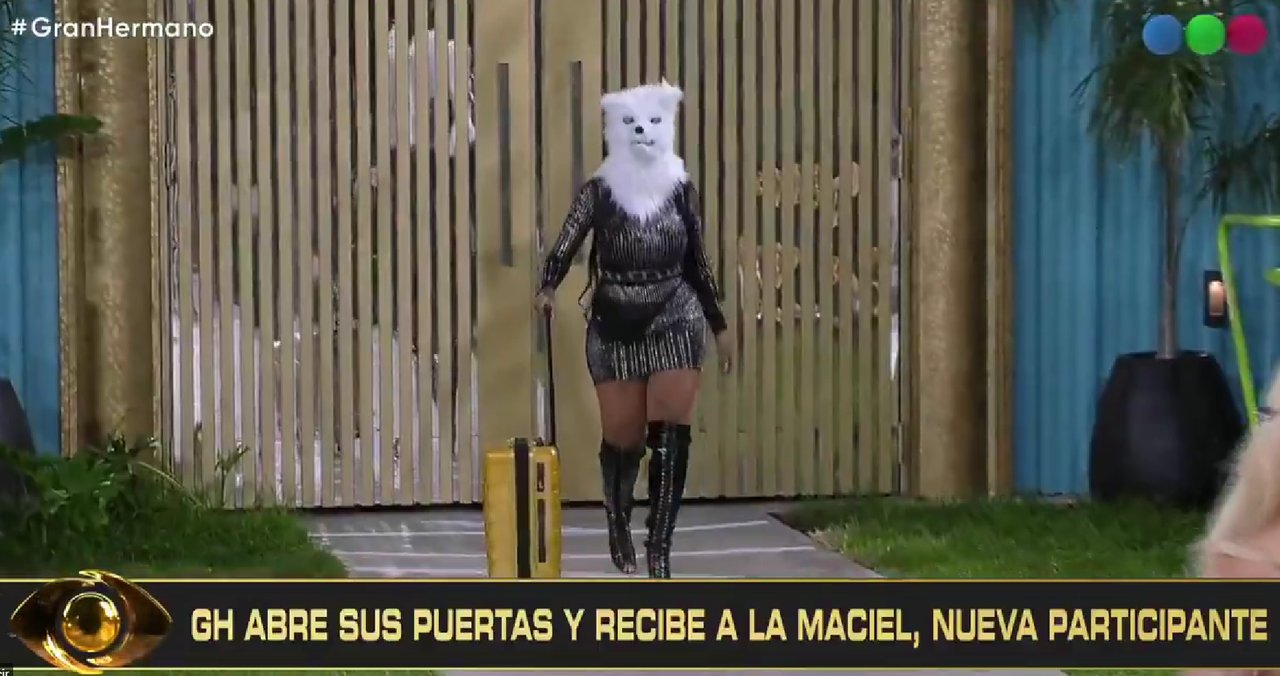 La Maciel ingresa a la casa de Gran Hermano como reemplazo de Carmiña
