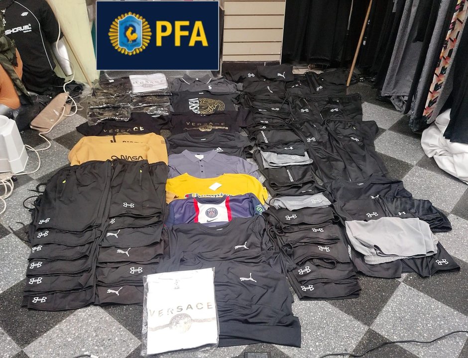 Operativo en talleres textiles clandestinos de Lanús