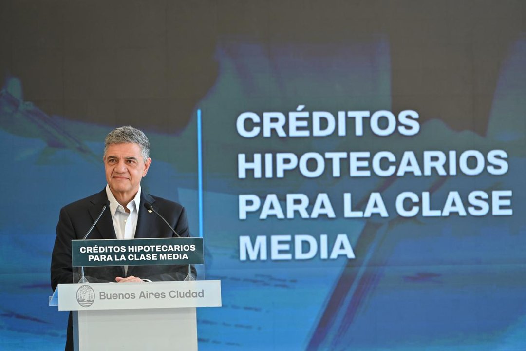 Jorge Macri anuncia nuevos créditos hipotecarios para la clase media en la Ciudad de Buenos Aires
