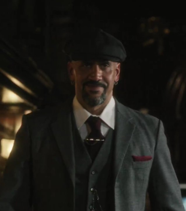 Juan Sebastián Verón en la publicidad de Netflix inspirada en Peaky Blinders