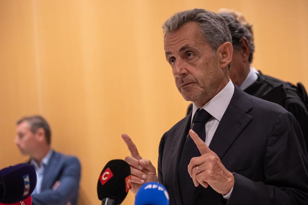 Nicolas Sarkozy declara en el juicio de apelación por presunto financiamiento libio