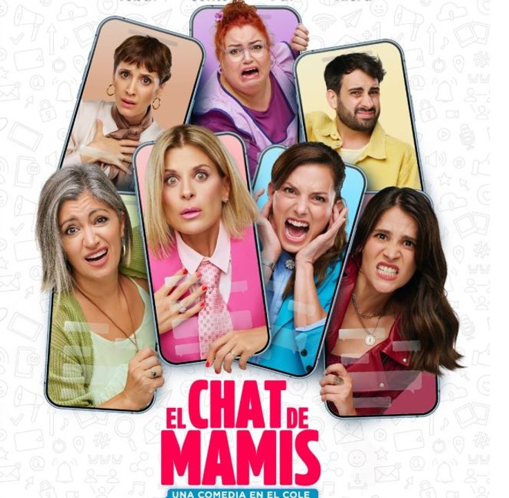 Elenco de la obra El chat de mamis en el teatro Multitabarís