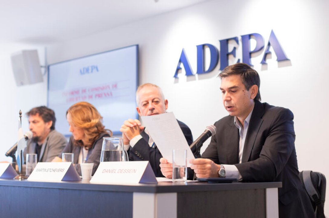 Reunión de ADEPA por la libertad de prensa en Argentina