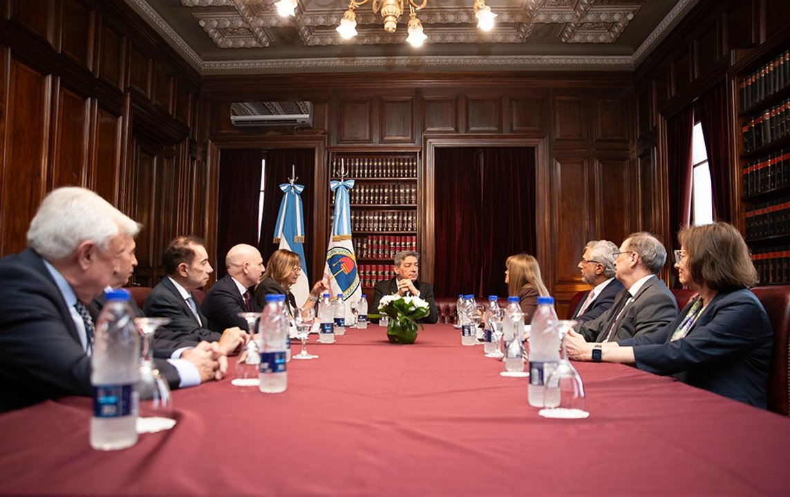 Reunión de Horacio Rosatti con la Junta Federal de Cortes y Superiores Tribunales de Justicia