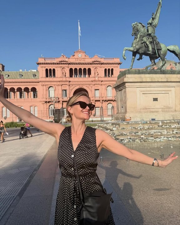Reese Witherspoon de visita en Buenos Aires
