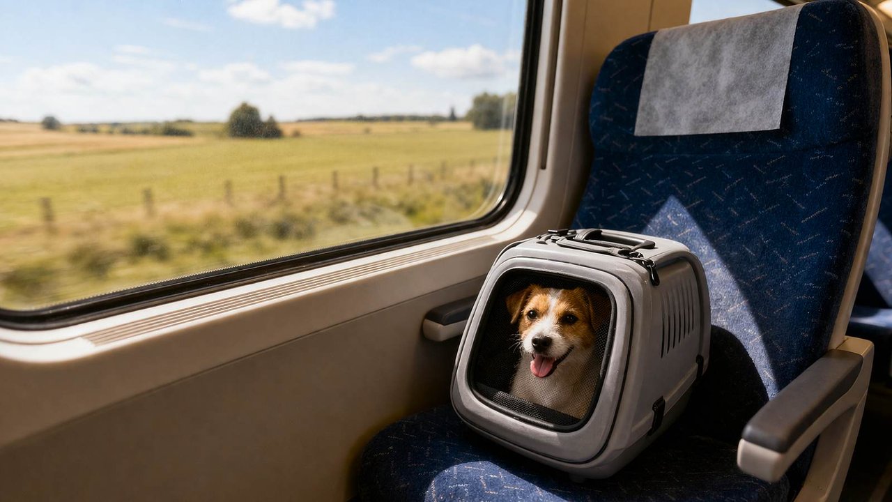 Viaje en tren Buenos Aires-Mar del Plata con mascotas