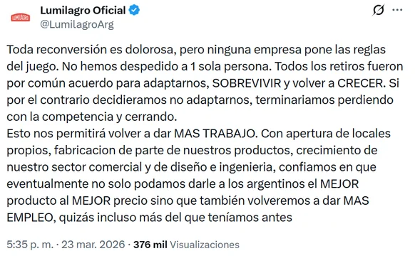 Y cuando menos lo esperábamos, estalló el Lumilagro-gate en redes sociales 13 360