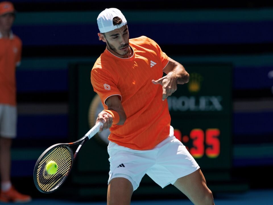Francisco Cerúndolo y Tomás Etcheverry en el Masters 1000 de Miami