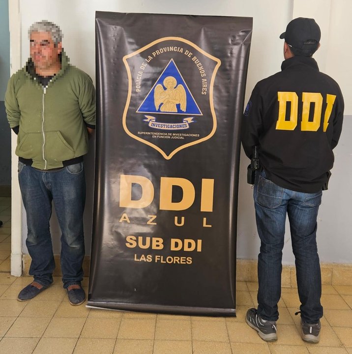 Operativo policial en Rauch tras la ruptura de una tobillera electrónica