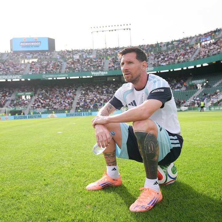 Selección argentina en la previa de la doble fecha FIFA