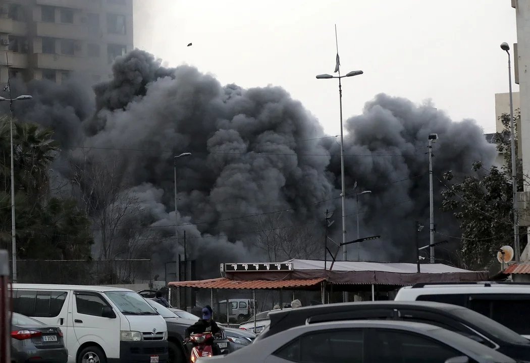 Edificio gubernamental en Líbano en contexto de tensión diplomática
