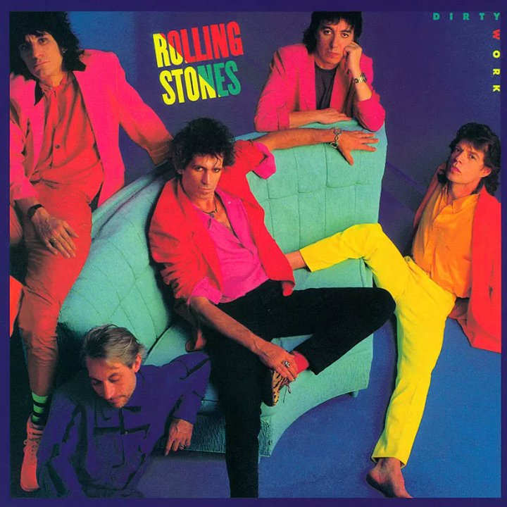 Los Rolling Stones en la era de Dirty Work