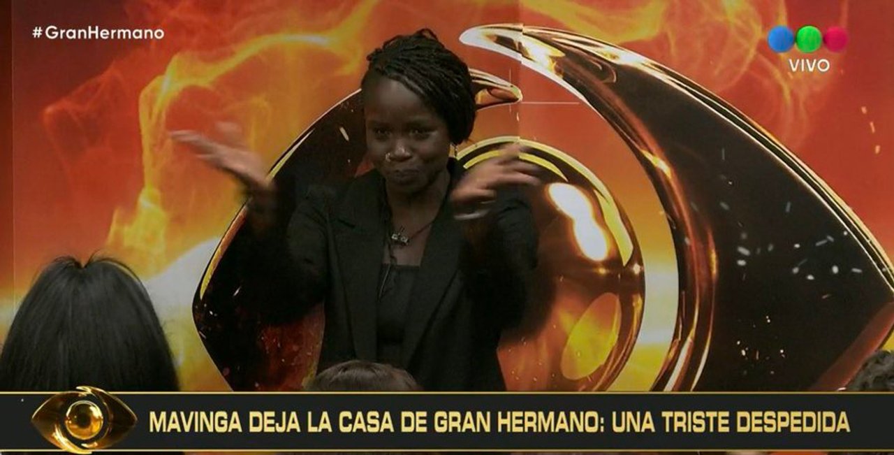 Jenny Mavinga se despide de la casa de Gran Hermano