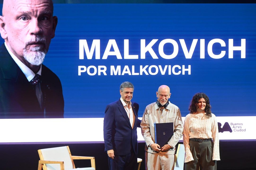 John Malkovich distinguido como Huésped de Honor en Buenos Aires