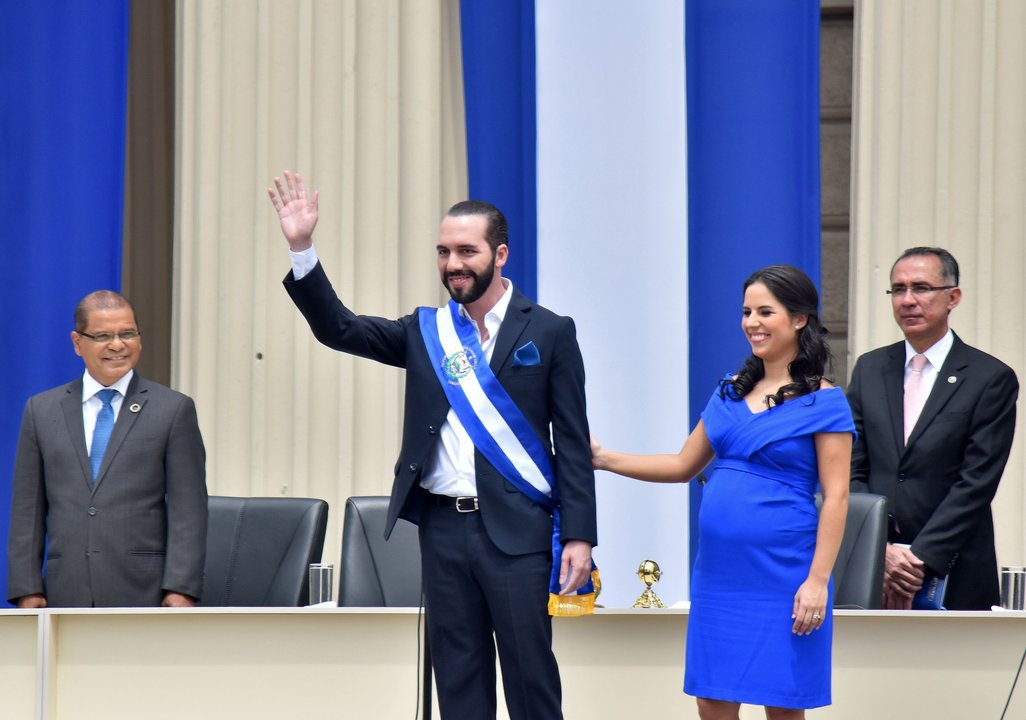 Asamblea Legislativa de El Salvador durante la votación de la reforma penal