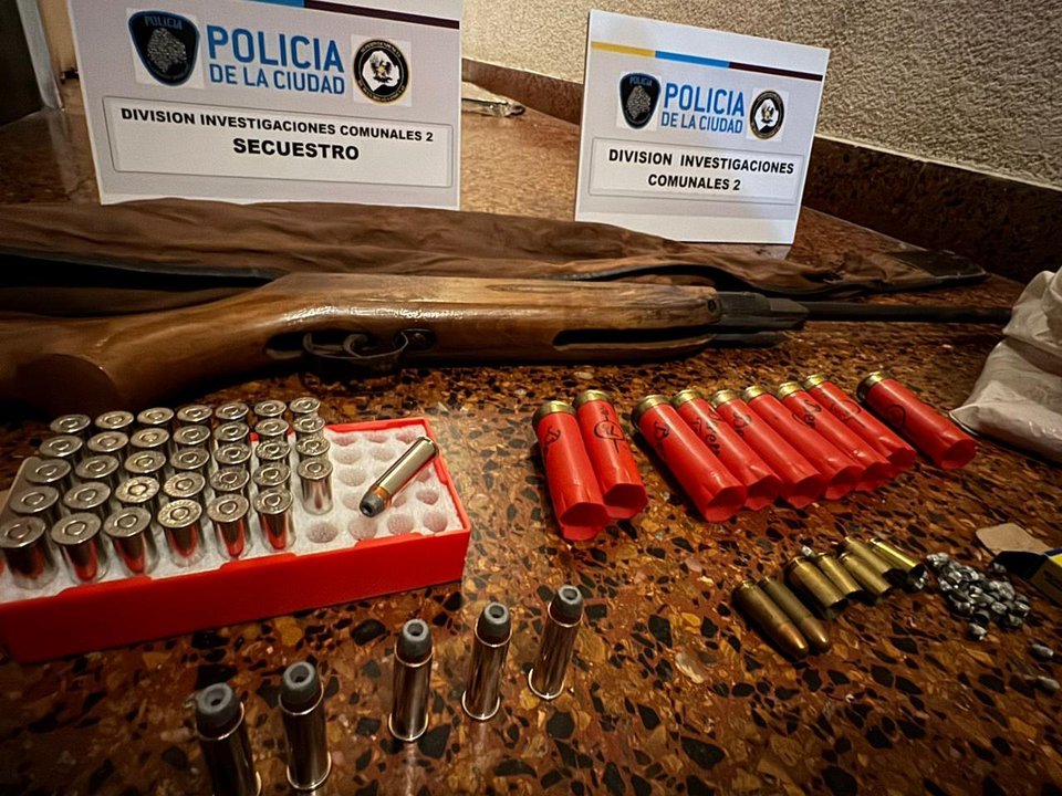 Detenido en Recoleta por disparos con rifle de aire comprimido