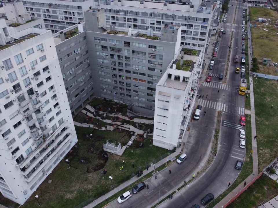 Regreso seguro: vecinos de Parque Patricios vuelven a sus torres