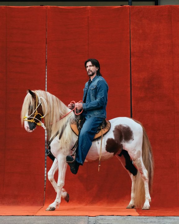 Juanes durante las grabaciones de sus visualizers en Costa Rica