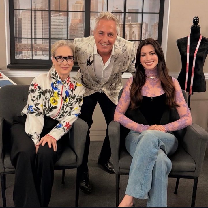 Marley junto a Meryl Streep y Anne Hathaway en México