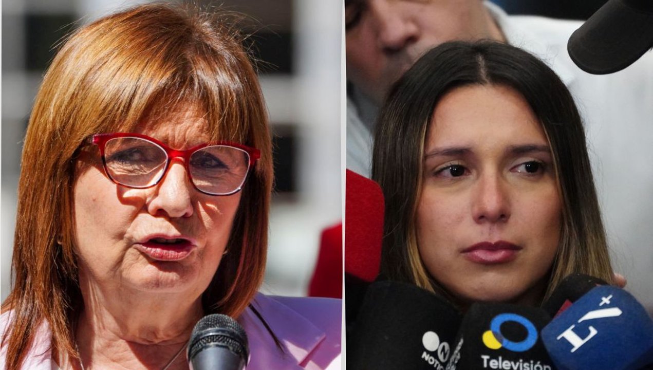 Agostina Páez se reencuentra con Patricia Bullrich tras su regreso a Argentina