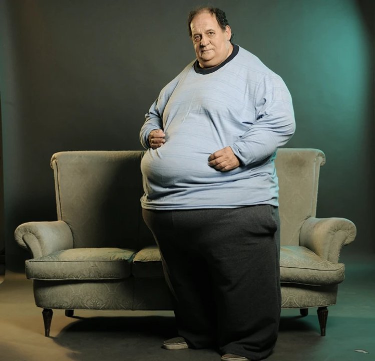 Julio Chávez en la obra teatral La ballena
