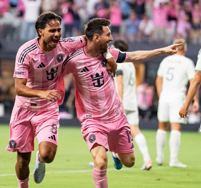 Messi brilla en la inauguración del Nu Stadium, pero Inter Miami solo empata con Austin FC