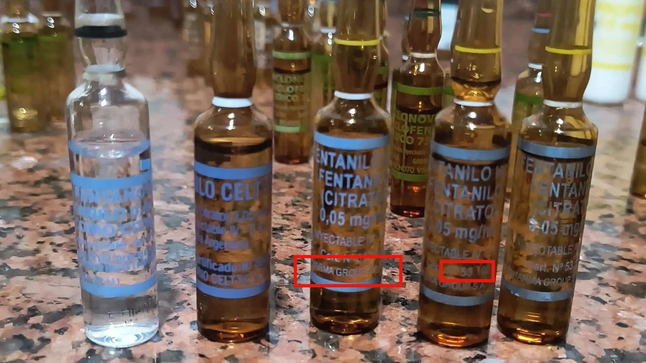 Ampollas de fentanilo halladas en enfermero fallecido pertenecen a HLB Pharma