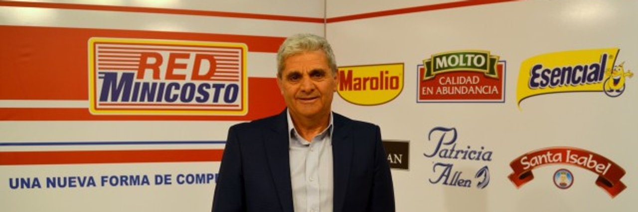 Víctor Fera, titular de Marolio y Maxiconsumo, durante una entrevista