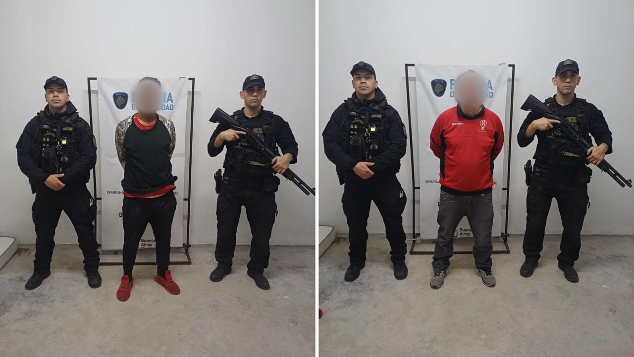 Cayeron dos delincuentes por robos a mano armada en Buenos Aires