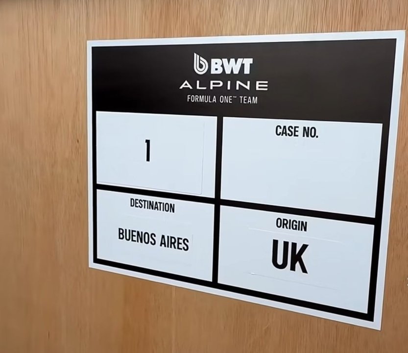 Colapinto y el F1 de Alpine deslumbran en Buenos Aires