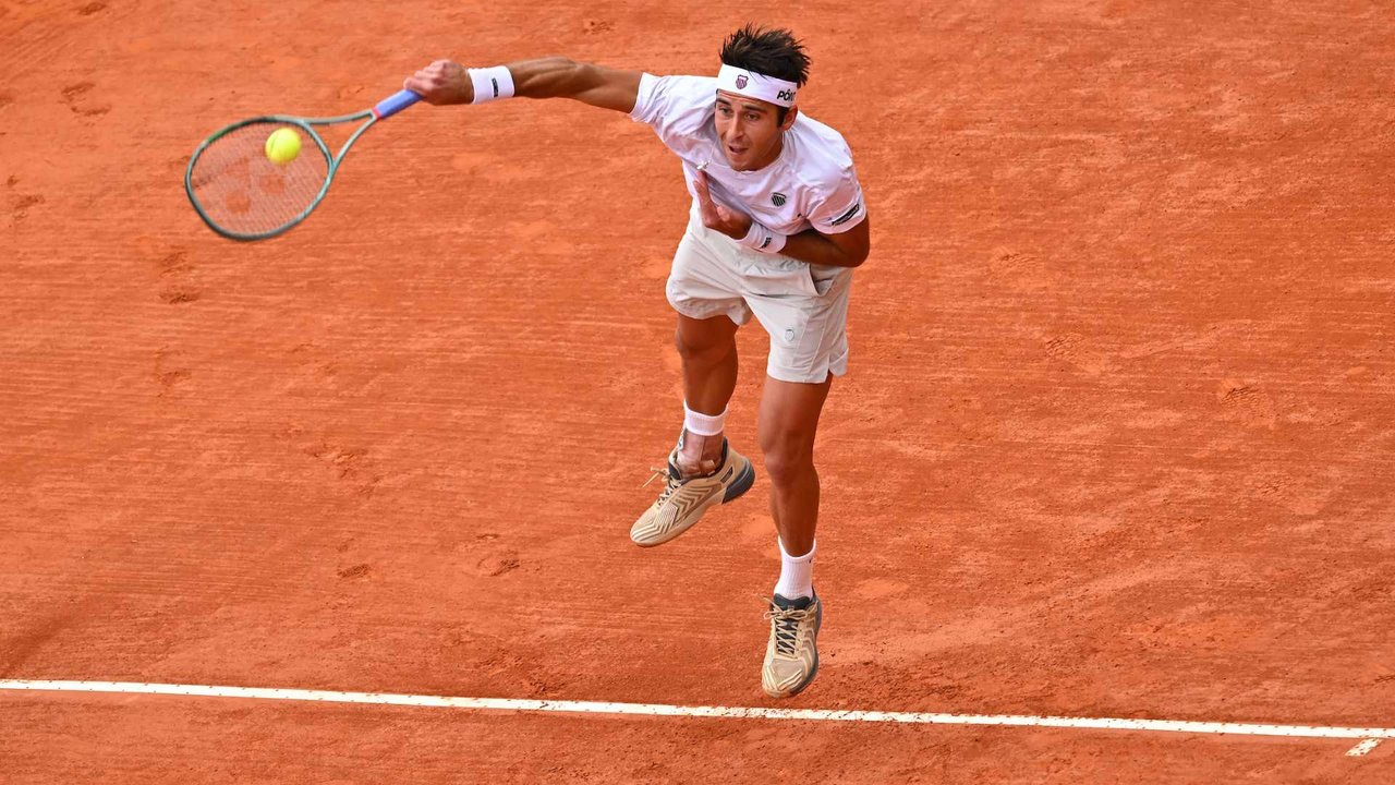 Etcheverry brilló ante Alcaraz, pero se despidió del Masters de Montecarlo