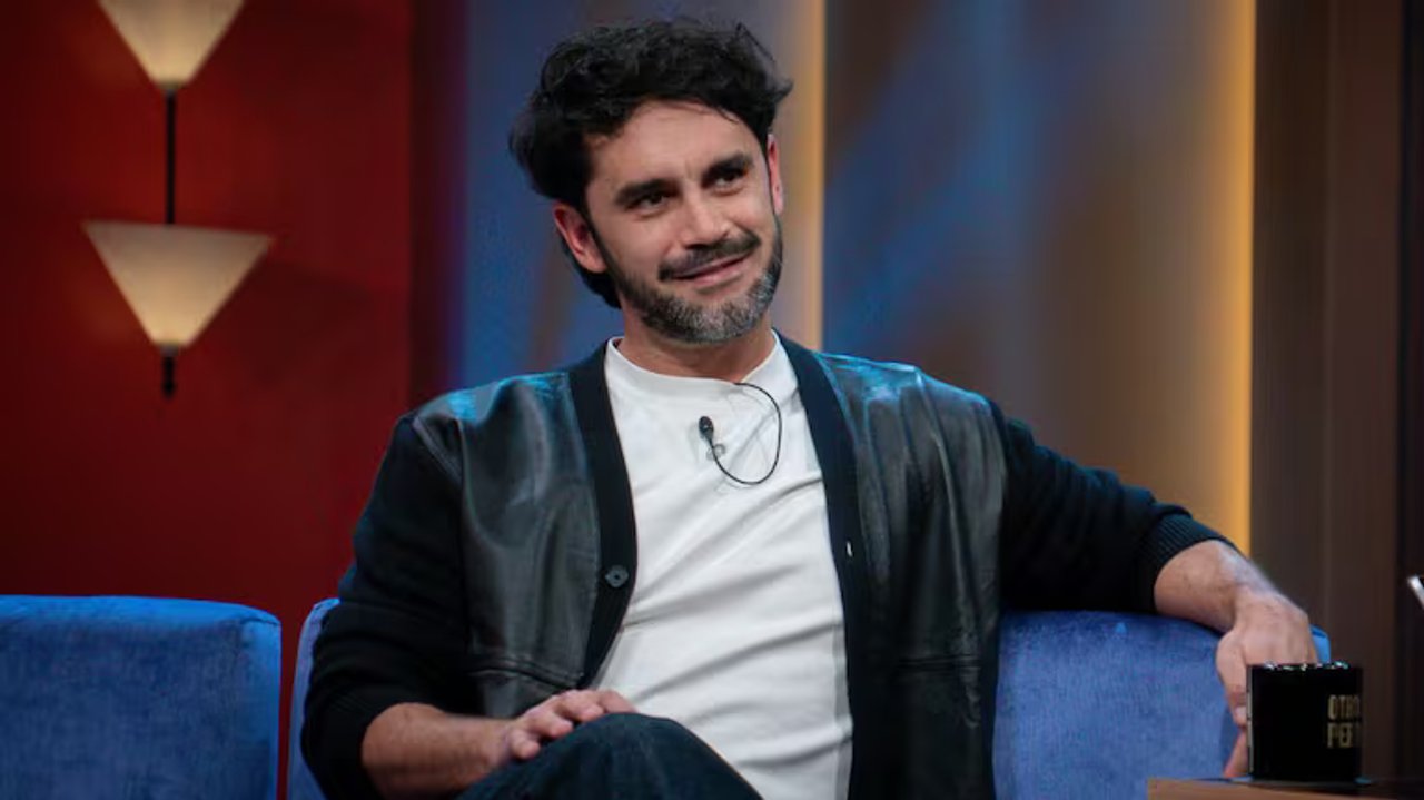 Gonzalo Heredia durante una obra de teatro