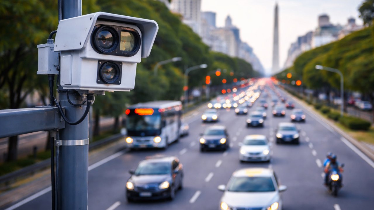 Cámaras de fotomultas en CABA: el mapa completo de su ubicación