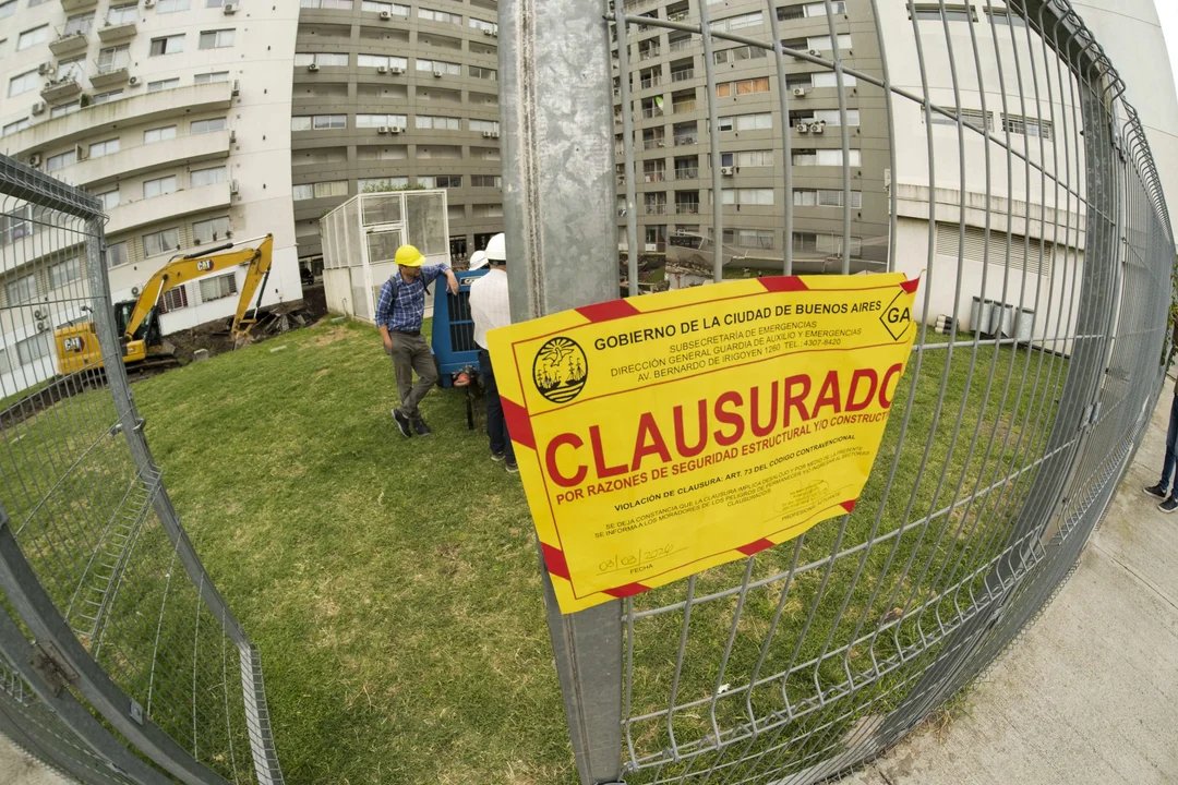 Legislatura porteña aprueba paquete de alivio fiscal por derrumbe en Parque Patricios