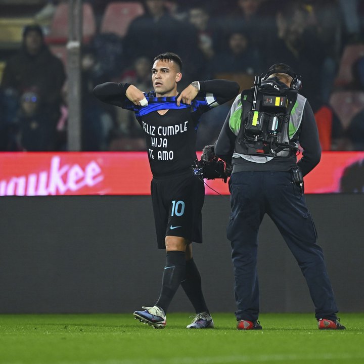 Lautaro Martínez sufre una recaída y se pierde los próximos partidos con el Inter