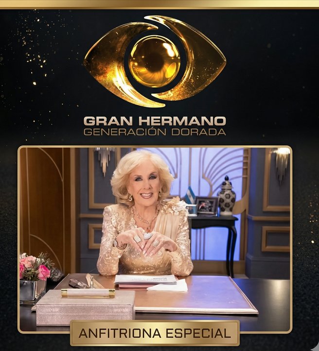 Mirtha Legrand en su mesa durante la emisión de su programa