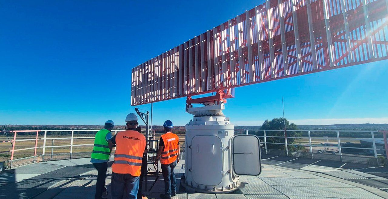Radar modernizado en el Aeropuerto Internacional Presidente Perón, Neuquén
