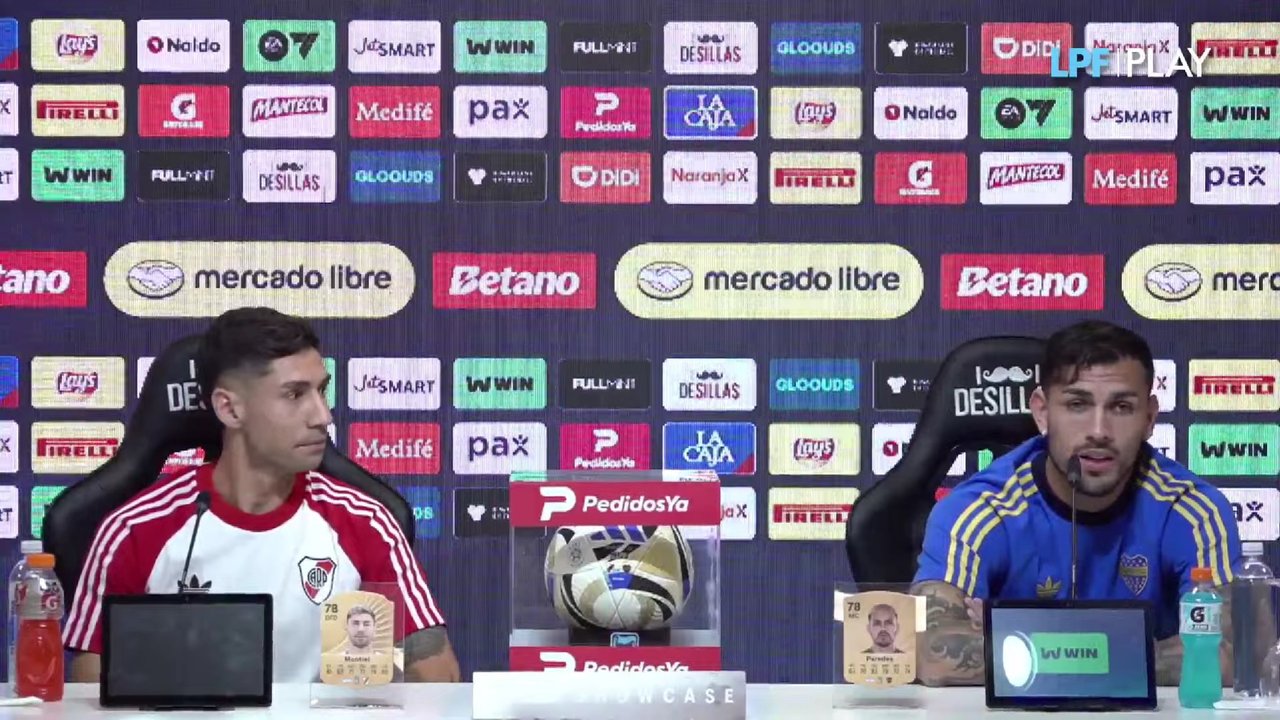 Paredes y Montiel palpitaron el Superclásico: “Es un partido que todos quieren jugar”